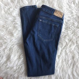 H&M Skinny Low Waist Medium Wash Jeans